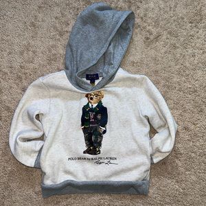 Polo Bear Color-Blocked Fleece Hoodie size 5